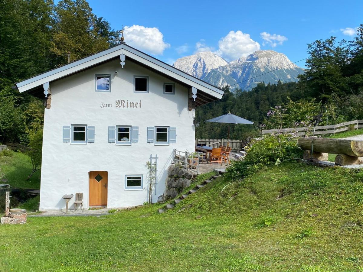 Vila Alte Muehle Mit Wunderbarem Bergblick Ramsau bei Berchtesgaden Exteriér fotografie