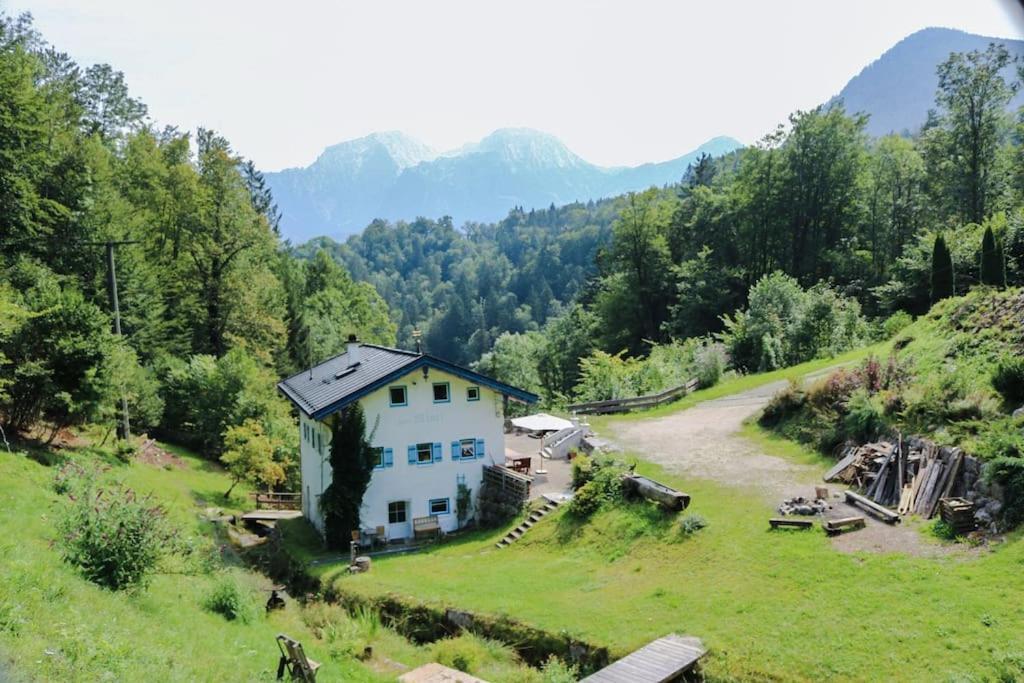 Vila Alte Muehle Mit Wunderbarem Bergblick Ramsau bei Berchtesgaden Exteriér fotografie