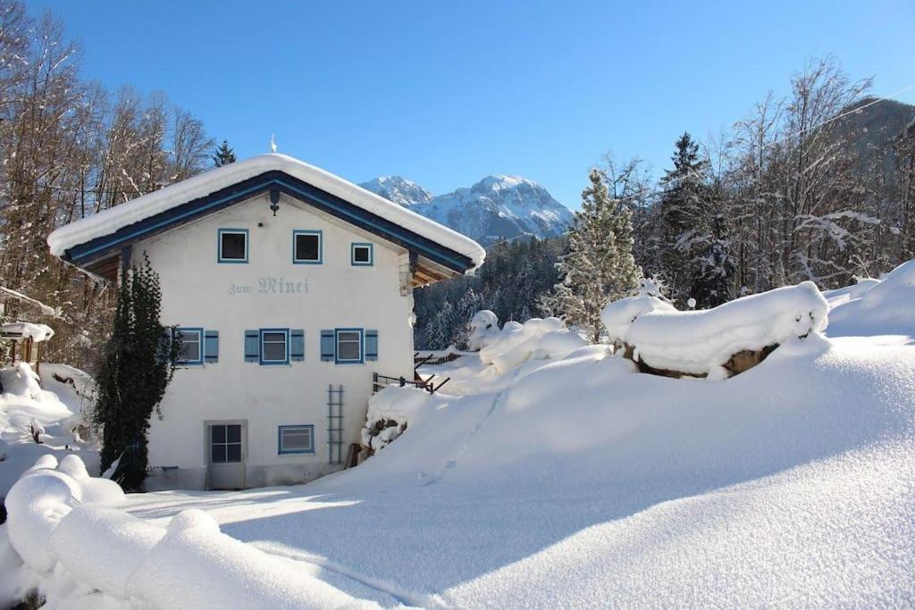 Vila Alte Muehle Mit Wunderbarem Bergblick Ramsau bei Berchtesgaden Exteriér fotografie